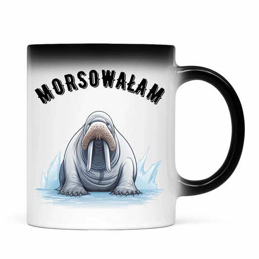 Kubek magiczny - prezent dla morsa - Morsowałam - Mors HM18 - StoryCups.pl