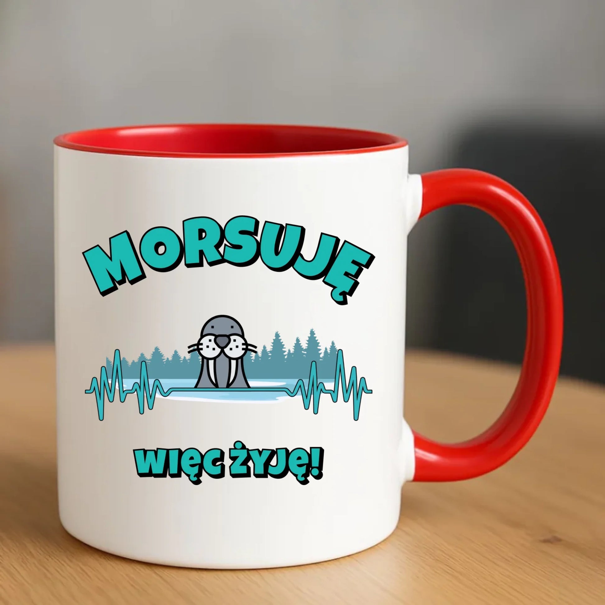 Kubek - prezent dla morsa - Morsuję więc żyję - Mors HM02 - StoryCups.pl