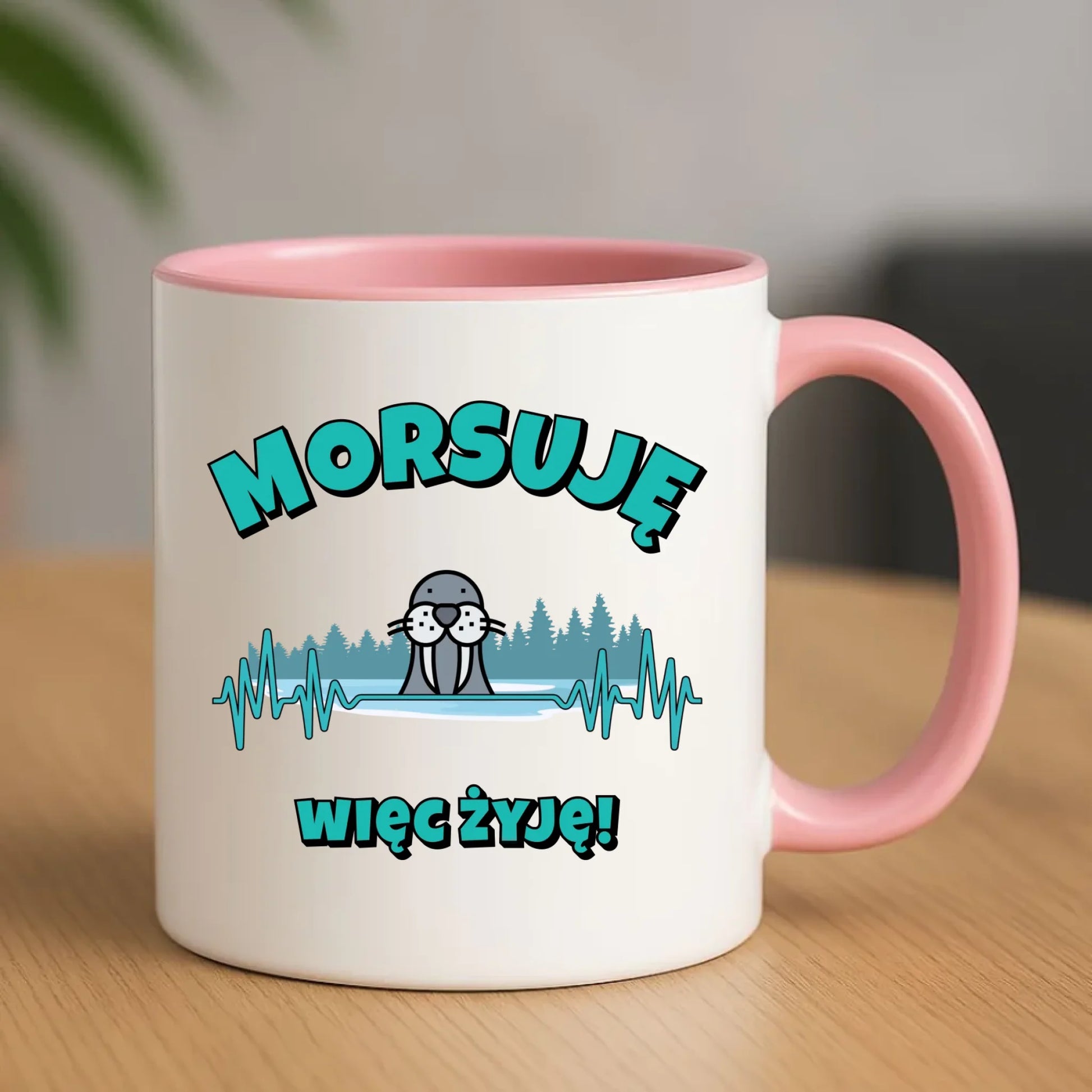 Kubek - prezent dla morsa - Morsuję więc żyję - Mors HM02 - StoryCups.pl