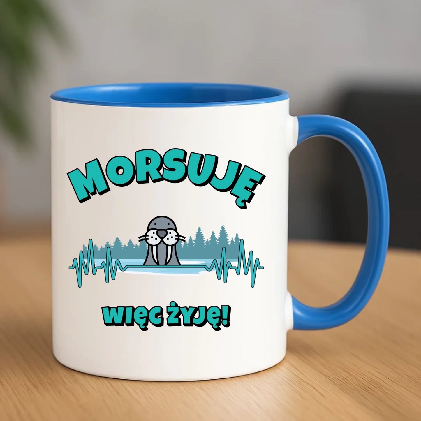 Kubek - prezent dla morsa - Morsuję więc żyję - Mors HM02 - StoryCups.pl