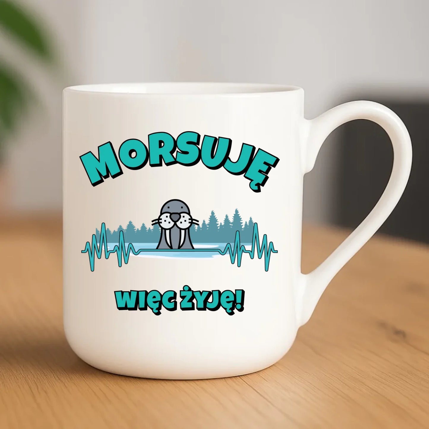 Kubek elegant - prezent dla morsa - Morsuję więc żyję - Mors HM02 - StoryCups.pl