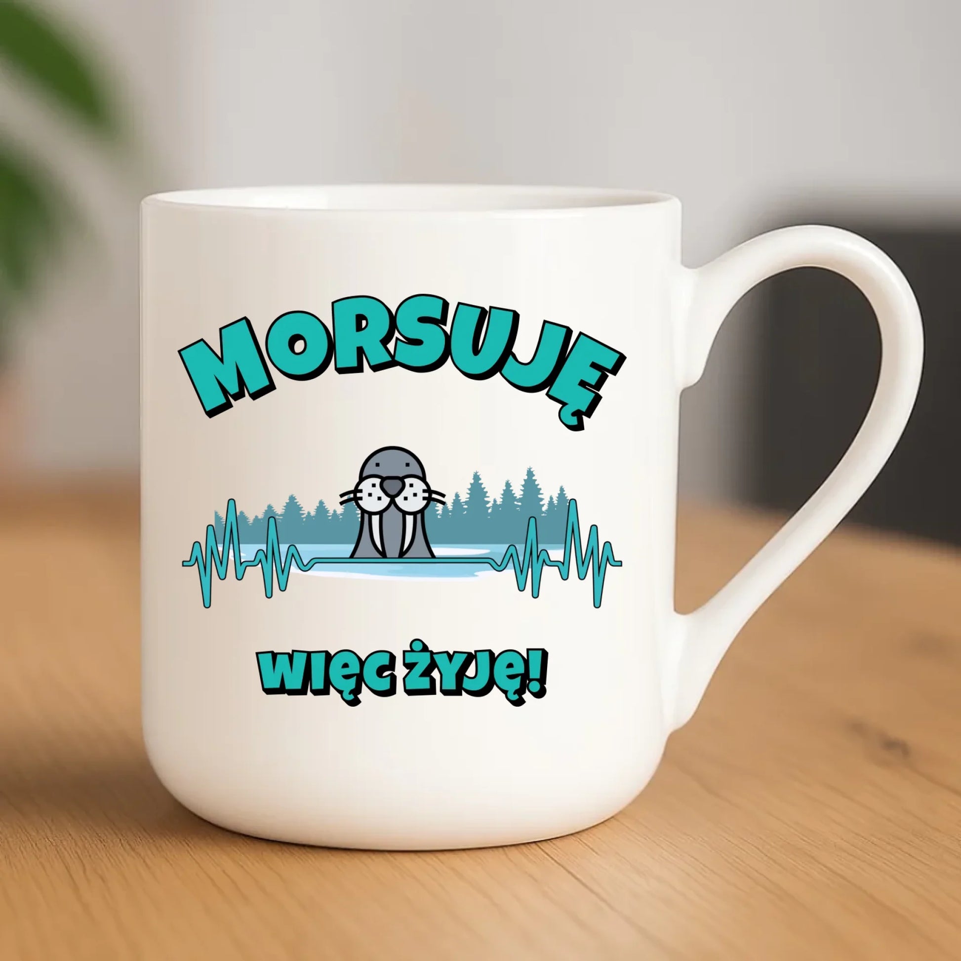Kubek elegant - prezent dla morsa - Morsuję więc żyję - Mors HM02 - StoryCups.pl