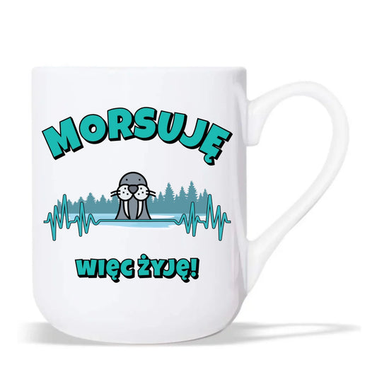 Kubek elegant - prezent dla morsa - Morsuję więc żyję - Mors HM02 - StoryCups.pl
