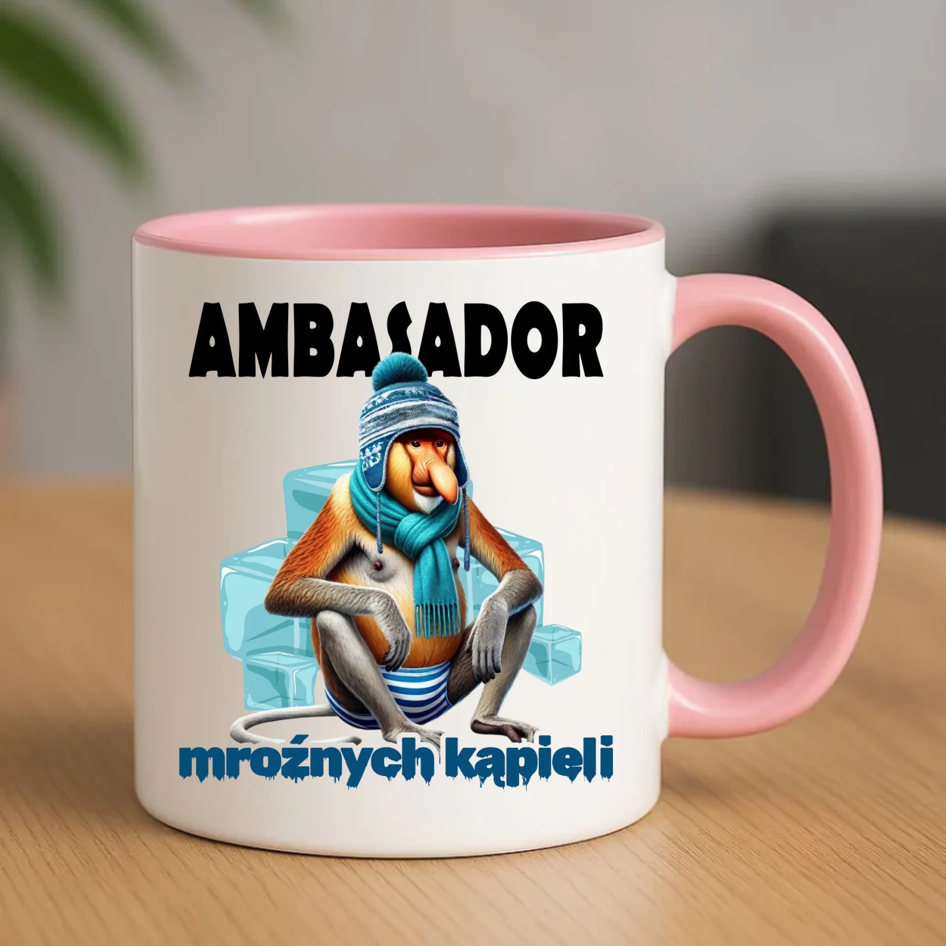 Kubek - prezent dla morsa - Janusz Nosacz Mors - Ambasador mroźnych kąpieli HM03 - StoryCups.pl