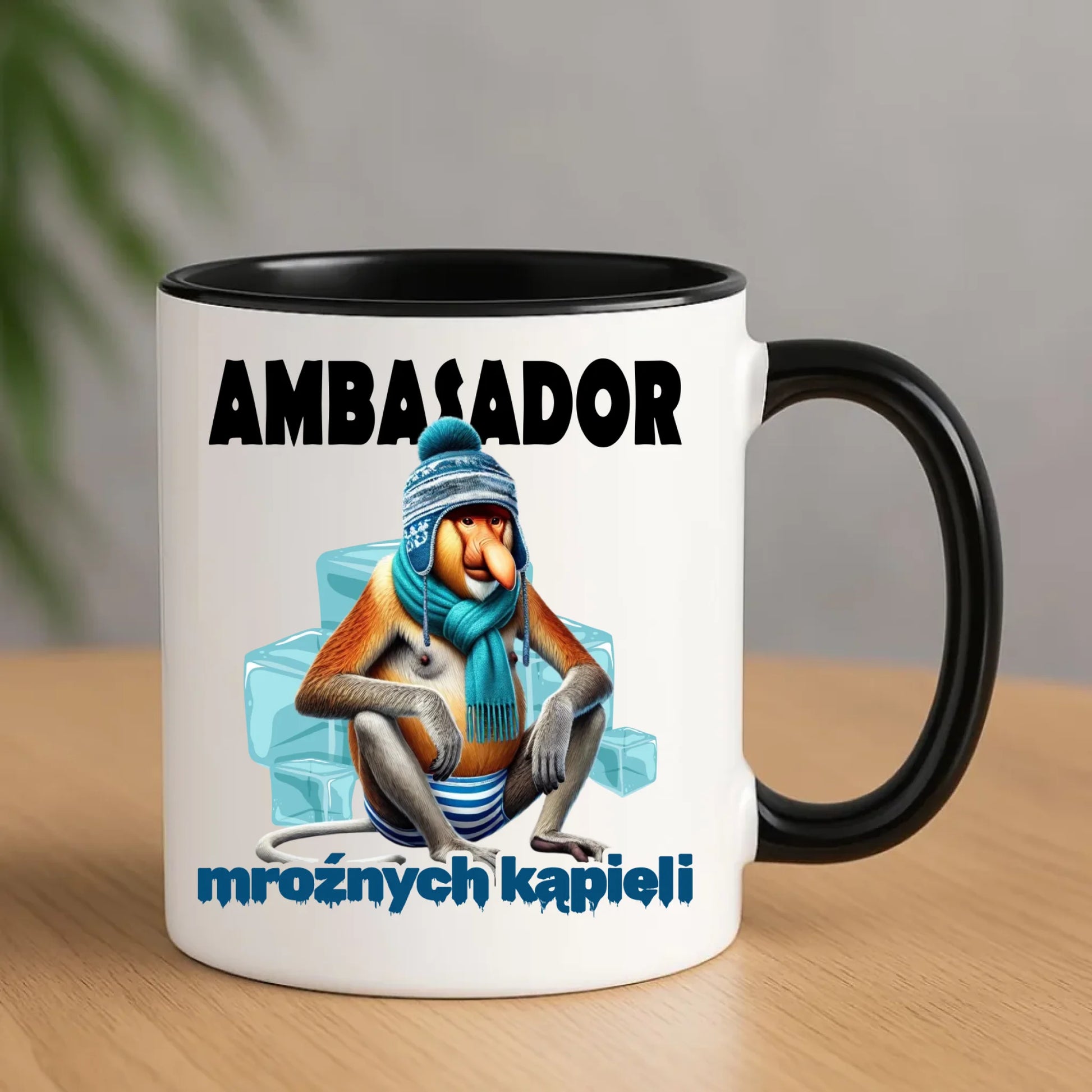 Kubek - prezent dla morsa - Janusz Nosacz Mors - Ambasador mroźnych kąpieli HM03 - StoryCups.pl