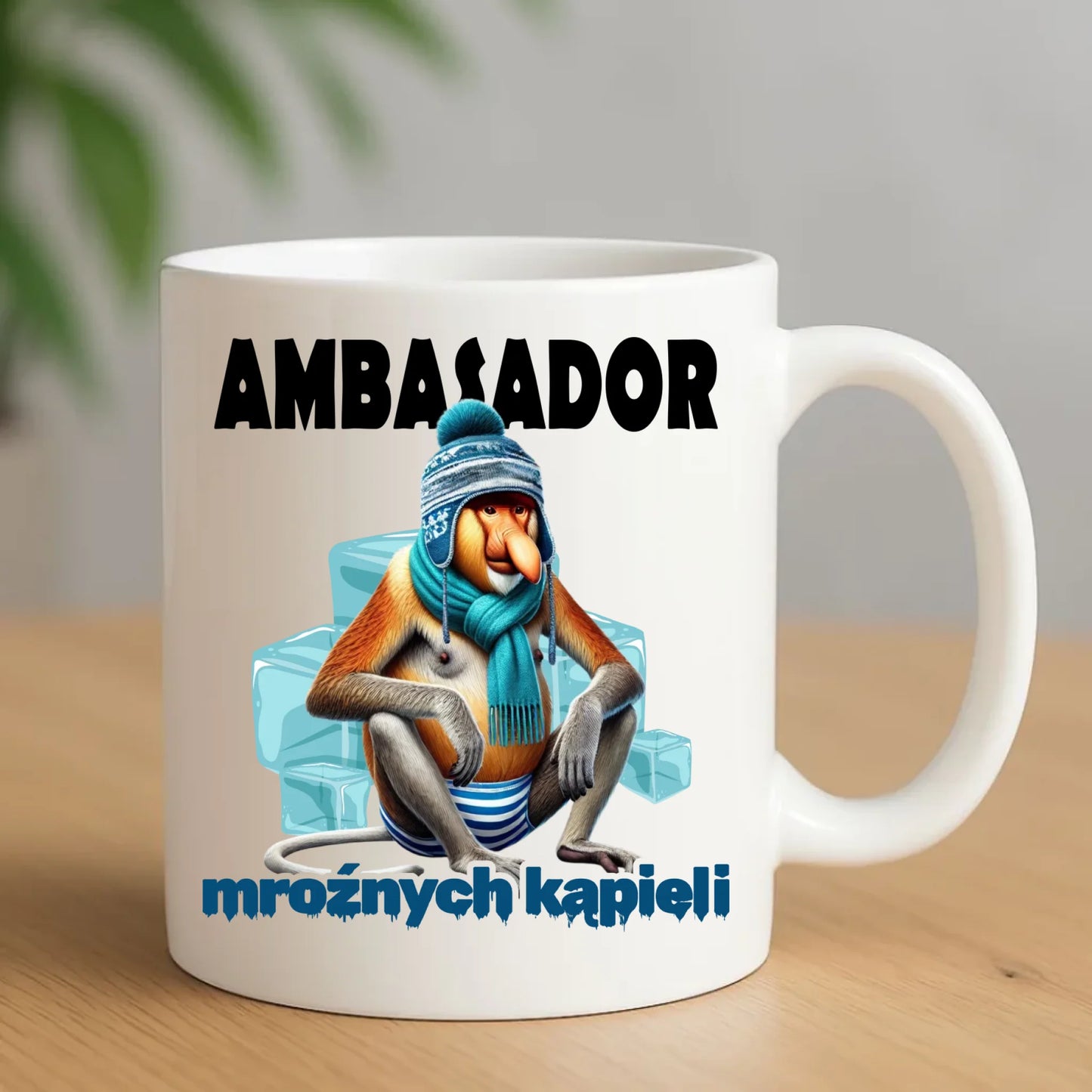 Kubek - prezent dla morsa - Janusz Nosacz Mors - Ambasador mroźnych kąpieli HM03 - StoryCups.pl