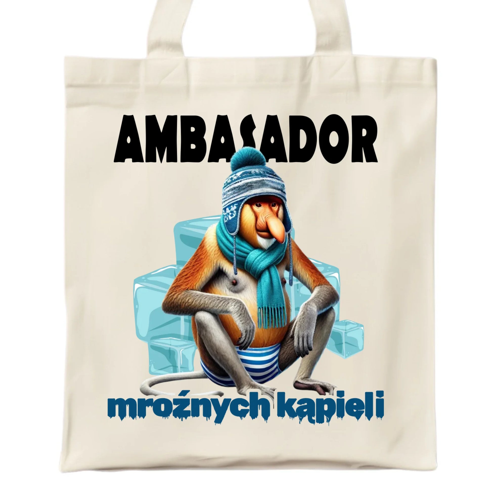 Torba - prezent dla morsa - Janusz Nosacz Mors - Ambasador mroźnych kąpieli HM03 - StoryCups.pl