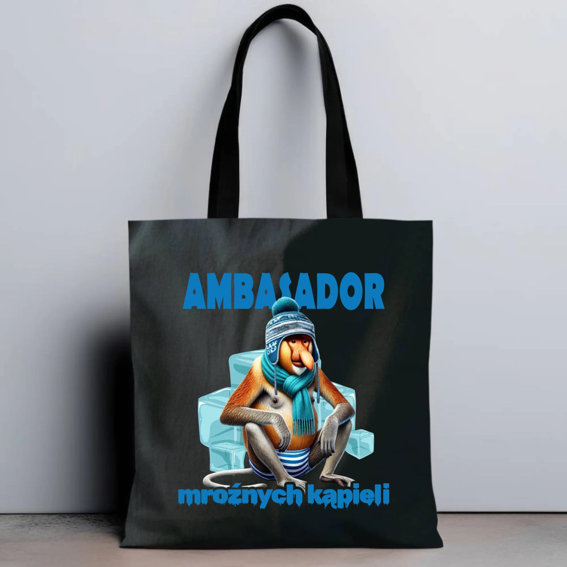 Torba - prezent dla morsa - Janusz Nosacz Mors - Ambasador mroźnych kąpieli HM03 - StoryCups.pl