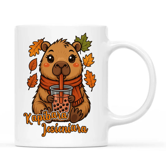 Kubek jesienny - Kapibara Jesieniara JS19 - StoryCups.pl