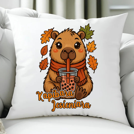 Poduszka jesienna - Kapibara Jesieniara JS19