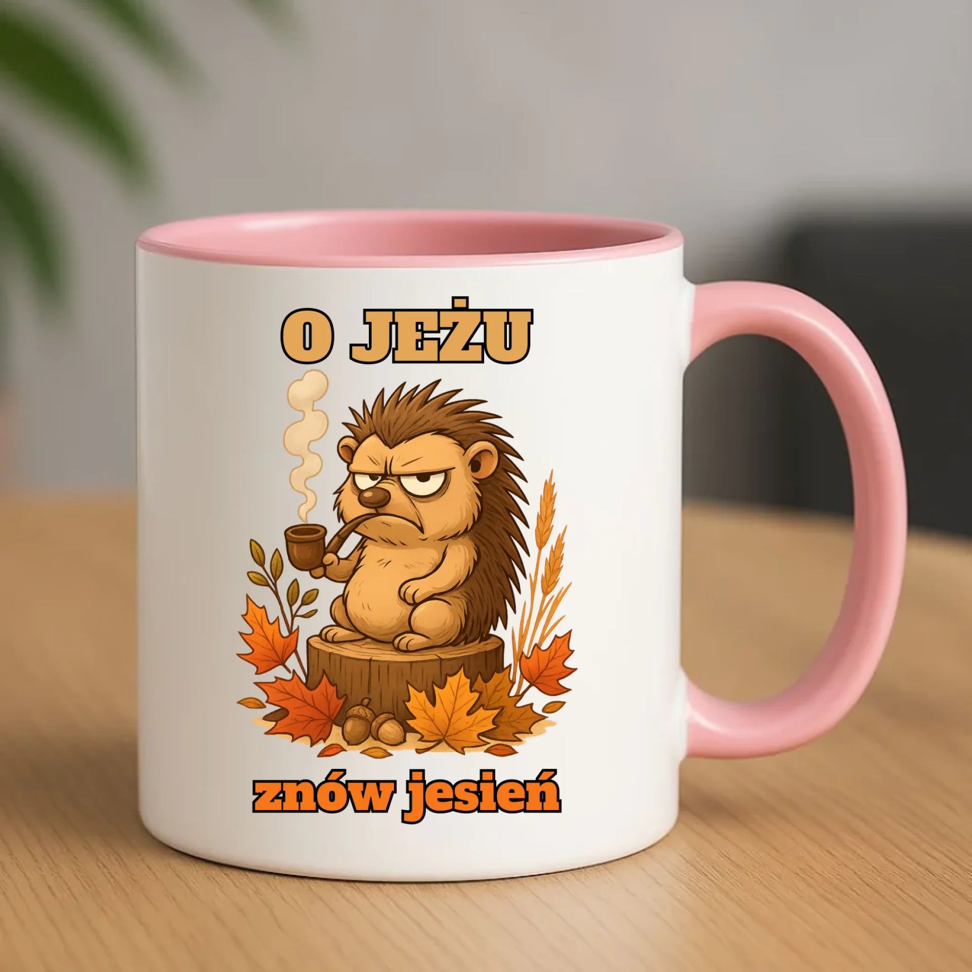 Kubek jesienny - O jeżu znów jesień JS20 - StoryCups.pl