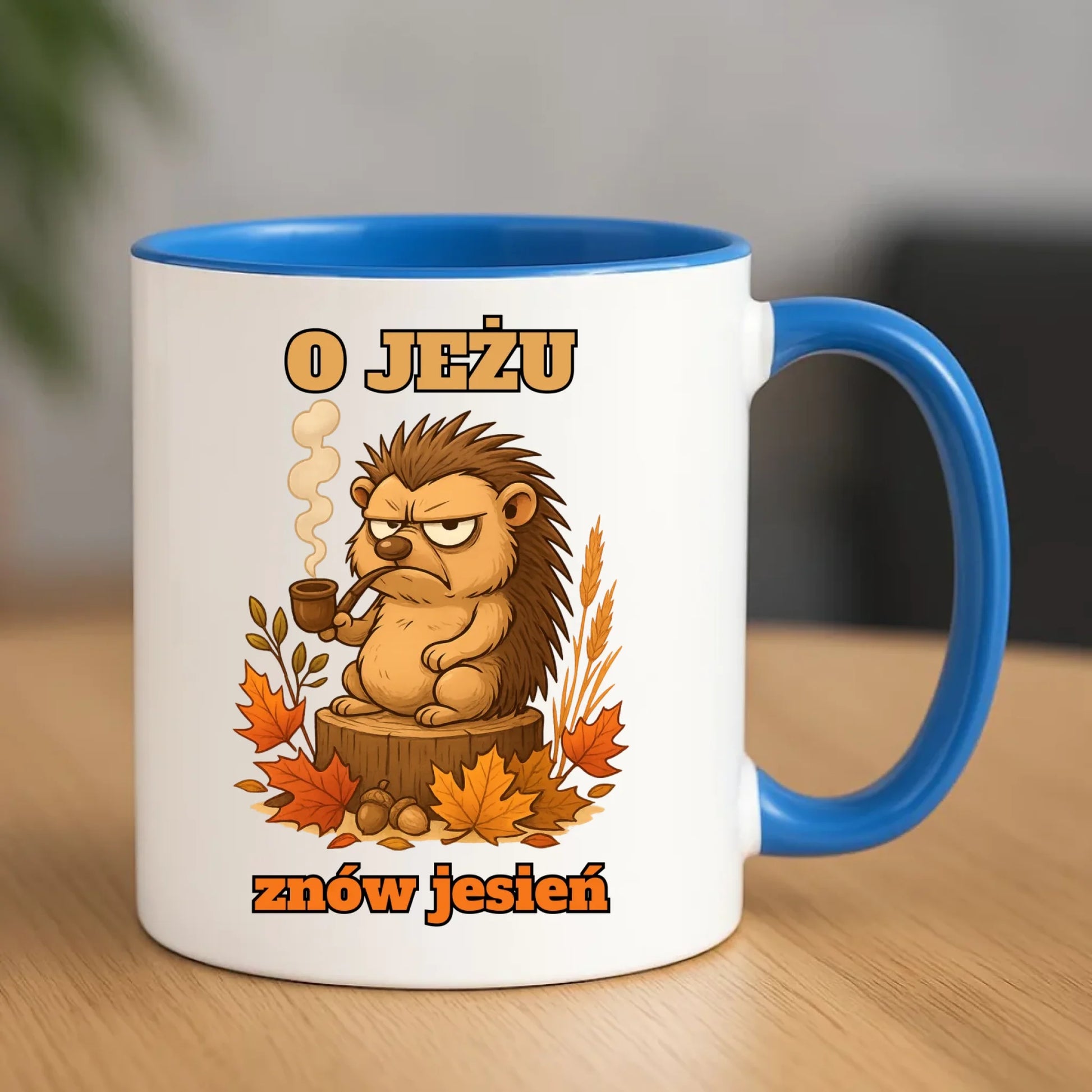 Kubek jesienny - O jeżu znów jesień JS20 - StoryCups.pl