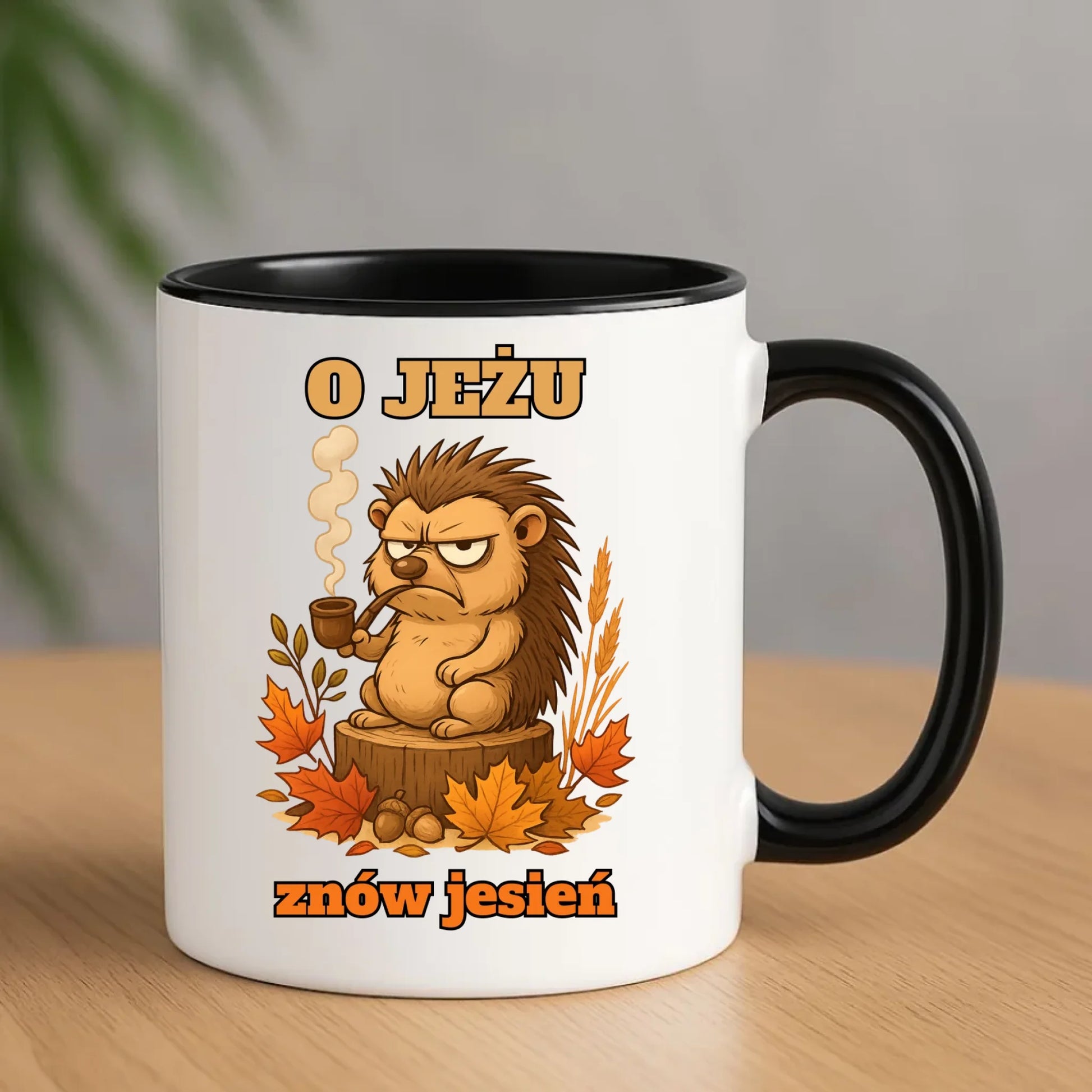 Kubek jesienny - O jeżu znów jesień JS20 - StoryCups.pl