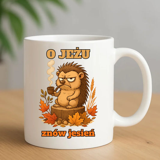 Kubek jesienny - O jeżu znów jesień JS20 - StoryCups.pl