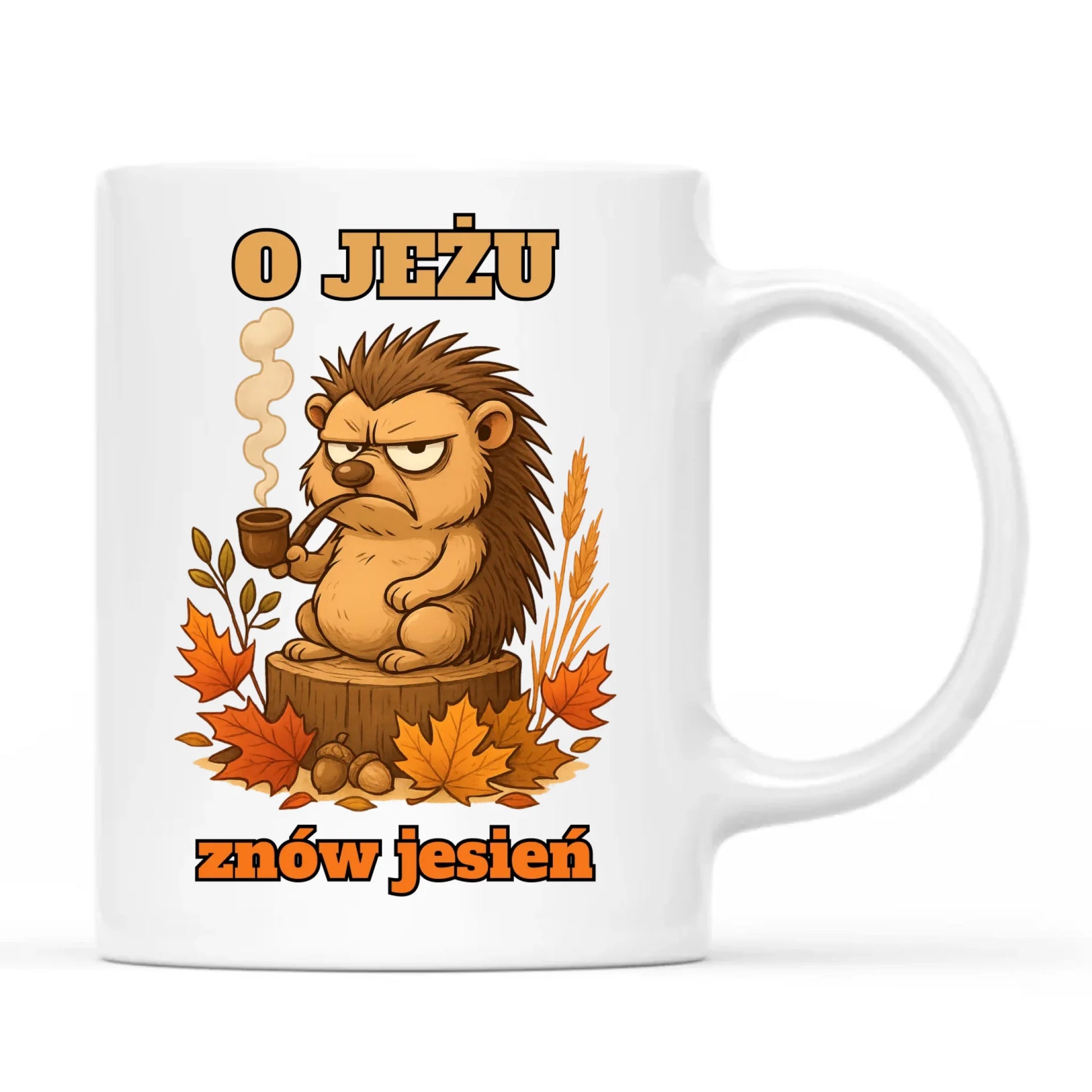 Kubek jesienny - O jeżu znów jesień JS20 - StoryCups.pl