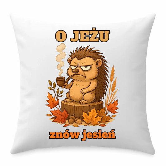 Poduszka jesienna - O jeżu znów jesień JS20