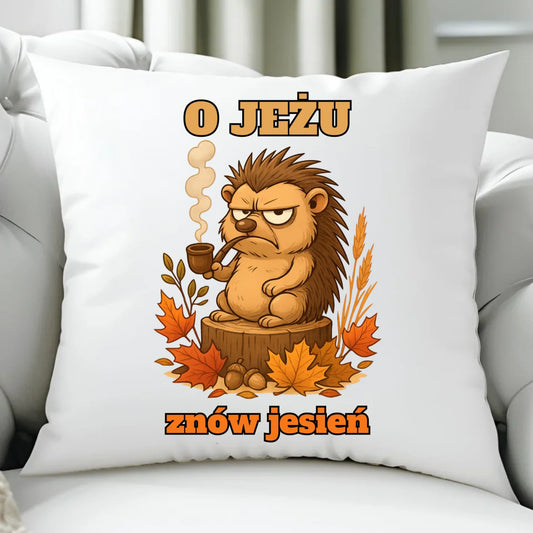 Poduszka jesienna - O jeżu znów jesień JS20
