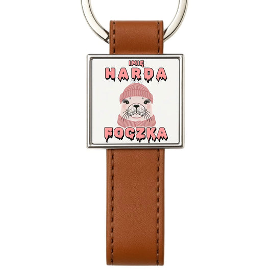 Brelok - prezent dla morsa - Harda foczka - personalizowany HM05 - StoryCups.pl