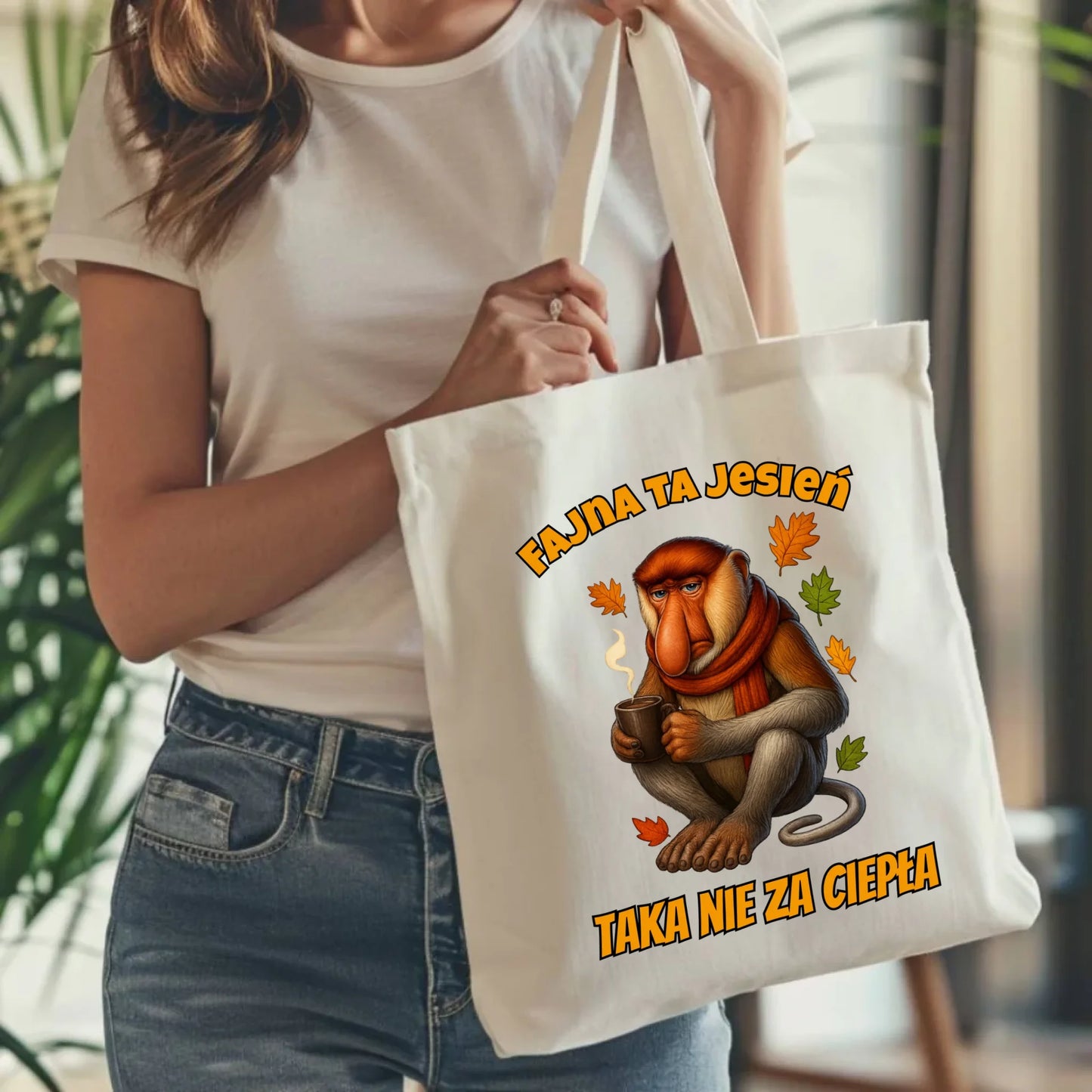 Torba jesienna - Janusz Nosacz - Fajna ta jesień, taka nie za ciepła JS21 - StoryCups.pl