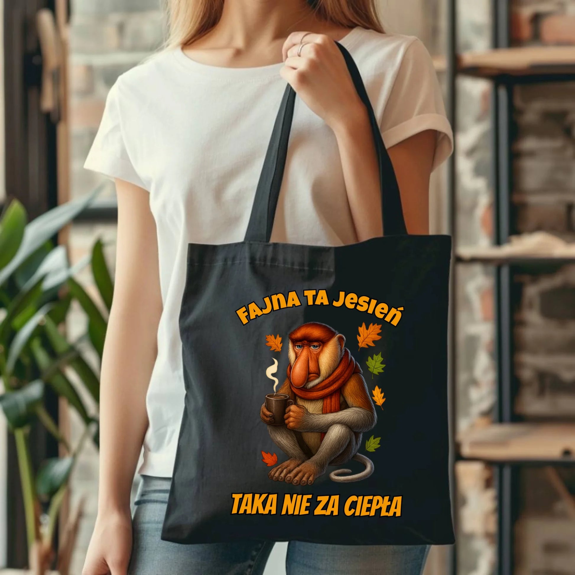 Torba jesienna - Janusz Nosacz - Fajna ta jesień, taka nie za ciepła JS21 - StoryCups.pl