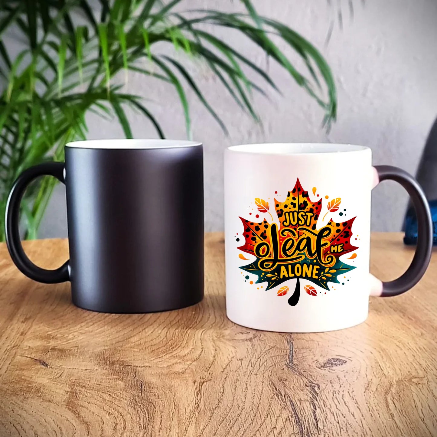 Kubek magiczny jesienny - Just leaf me alone JS22 - StoryCups.pl