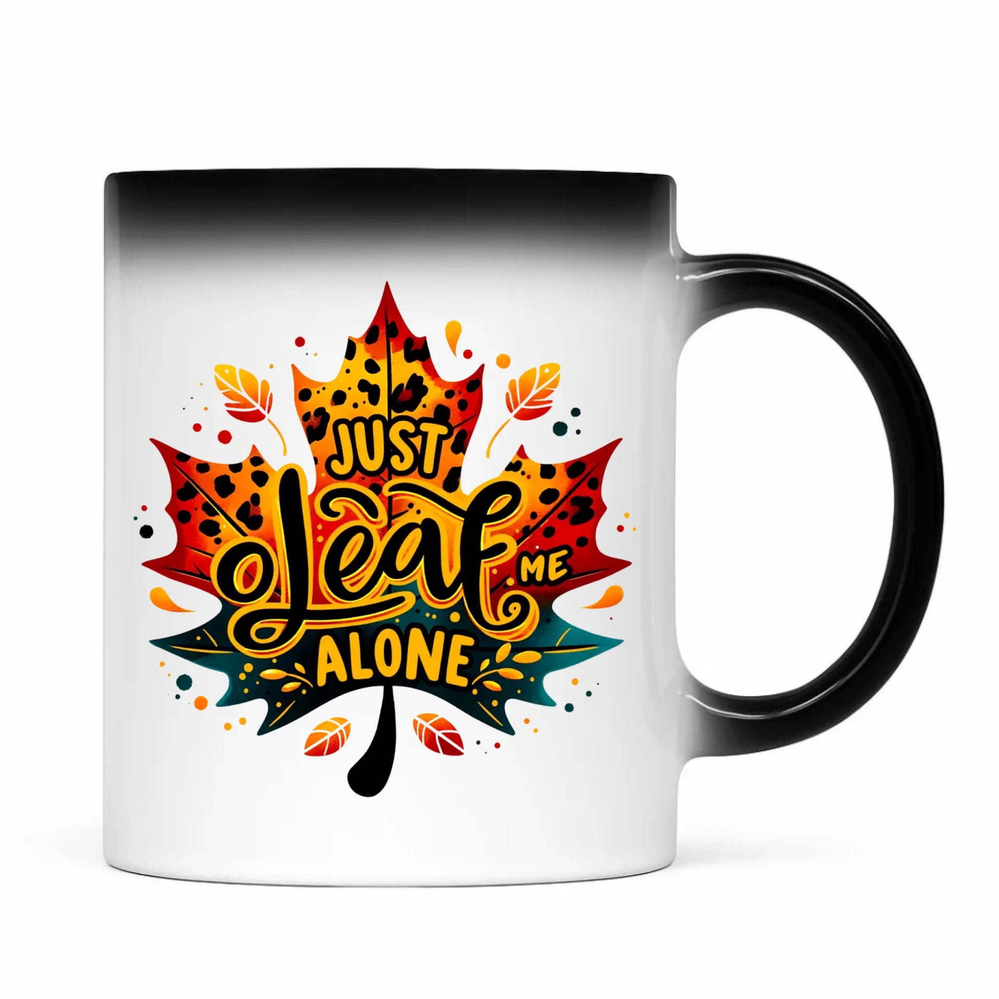 Kubek magiczny jesienny - Just leaf me alone JS22 - StoryCups.pl