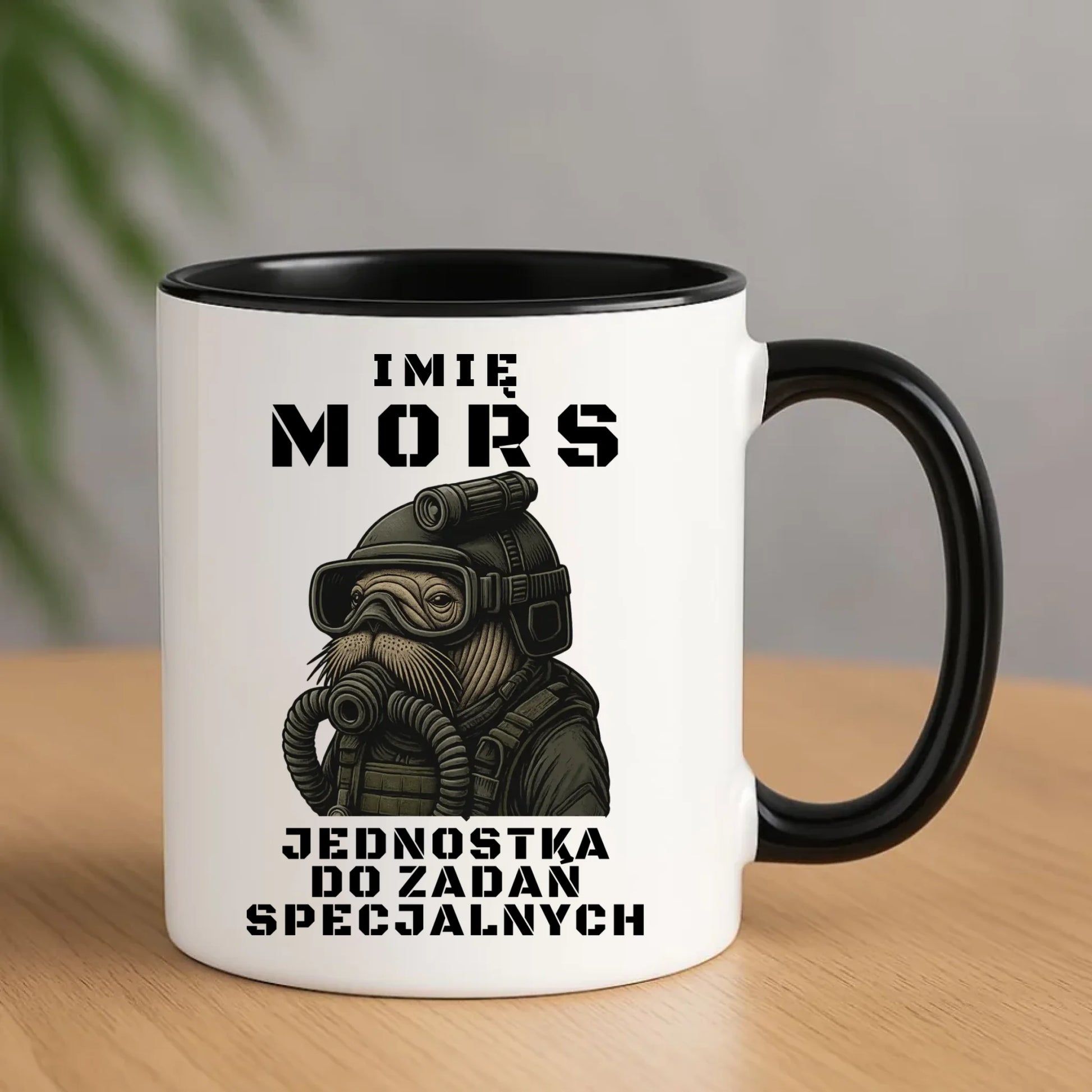 Kubek - prezent dla morsa - Mors do zadań specjalnych - personalizowany HM07 - StoryCups.pl