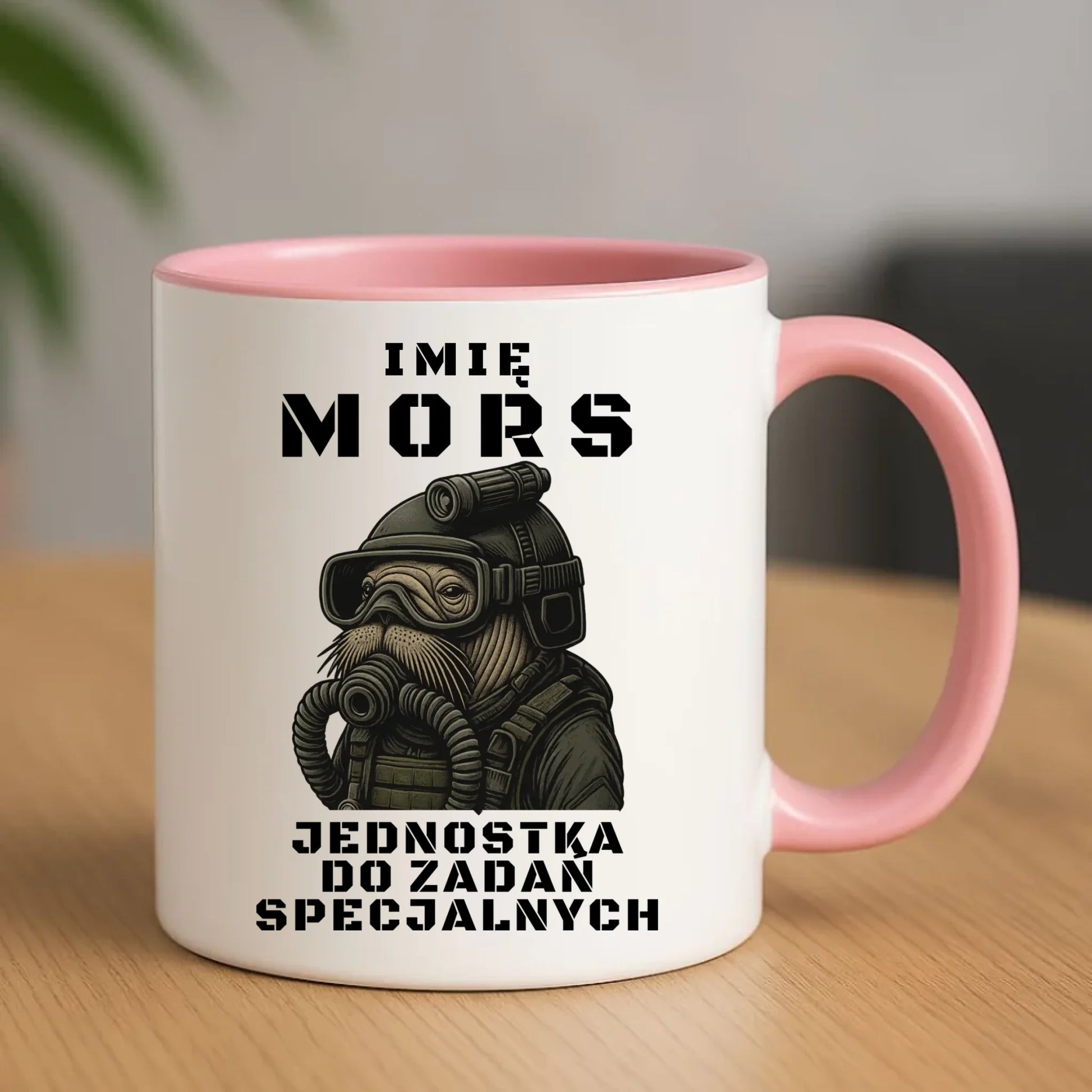 Kubek - prezent dla morsa - Mors do zadań specjalnych - personalizowany HM07 - StoryCups.pl