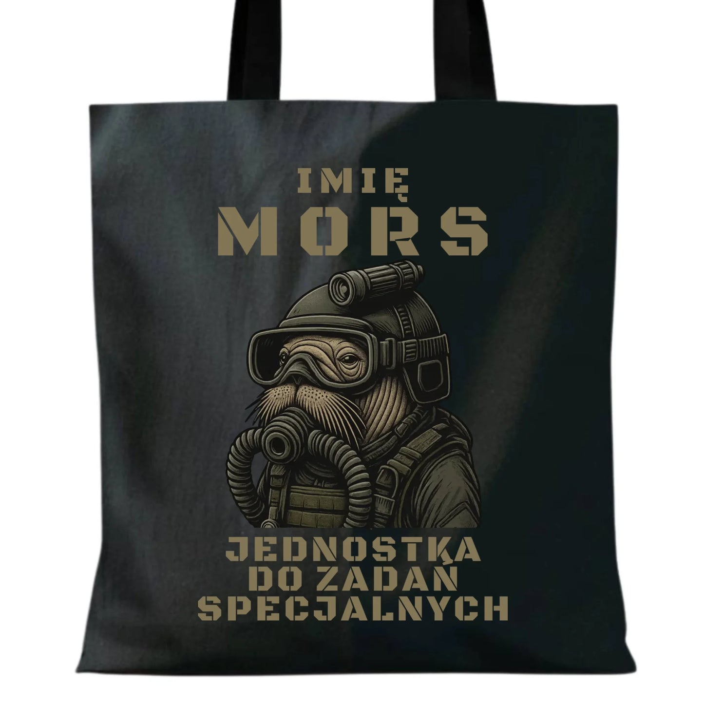 Torba - prezent dla morsa - Mors do zadań specjalnych - personalizowana HM07 - StoryCups.pl