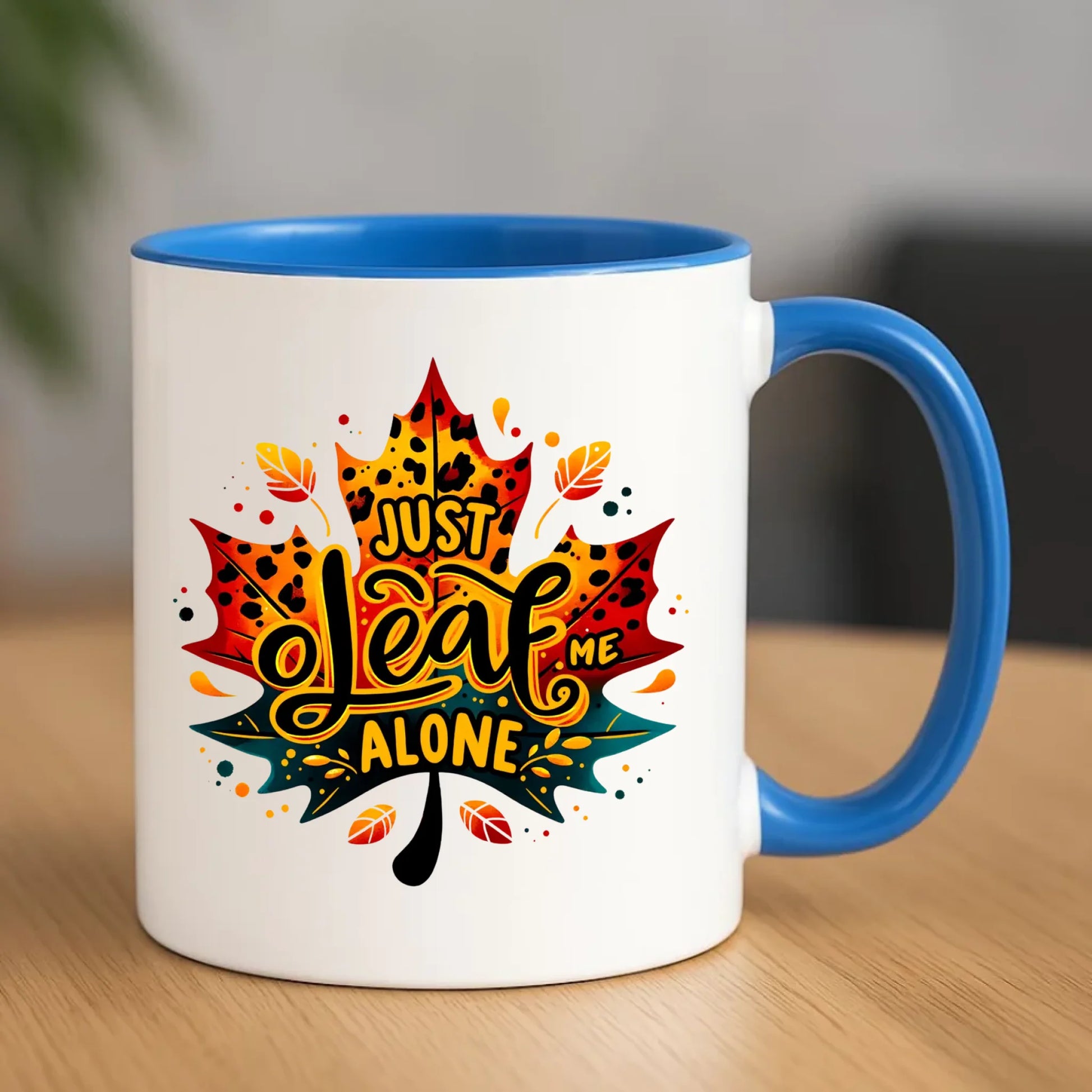 Kubek jesienny - Just leaf me alone JS22 - StoryCups.pl