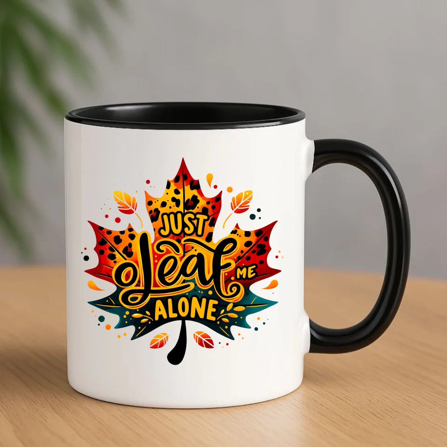 Kubek jesienny - Just leaf me alone JS22 - StoryCups.pl