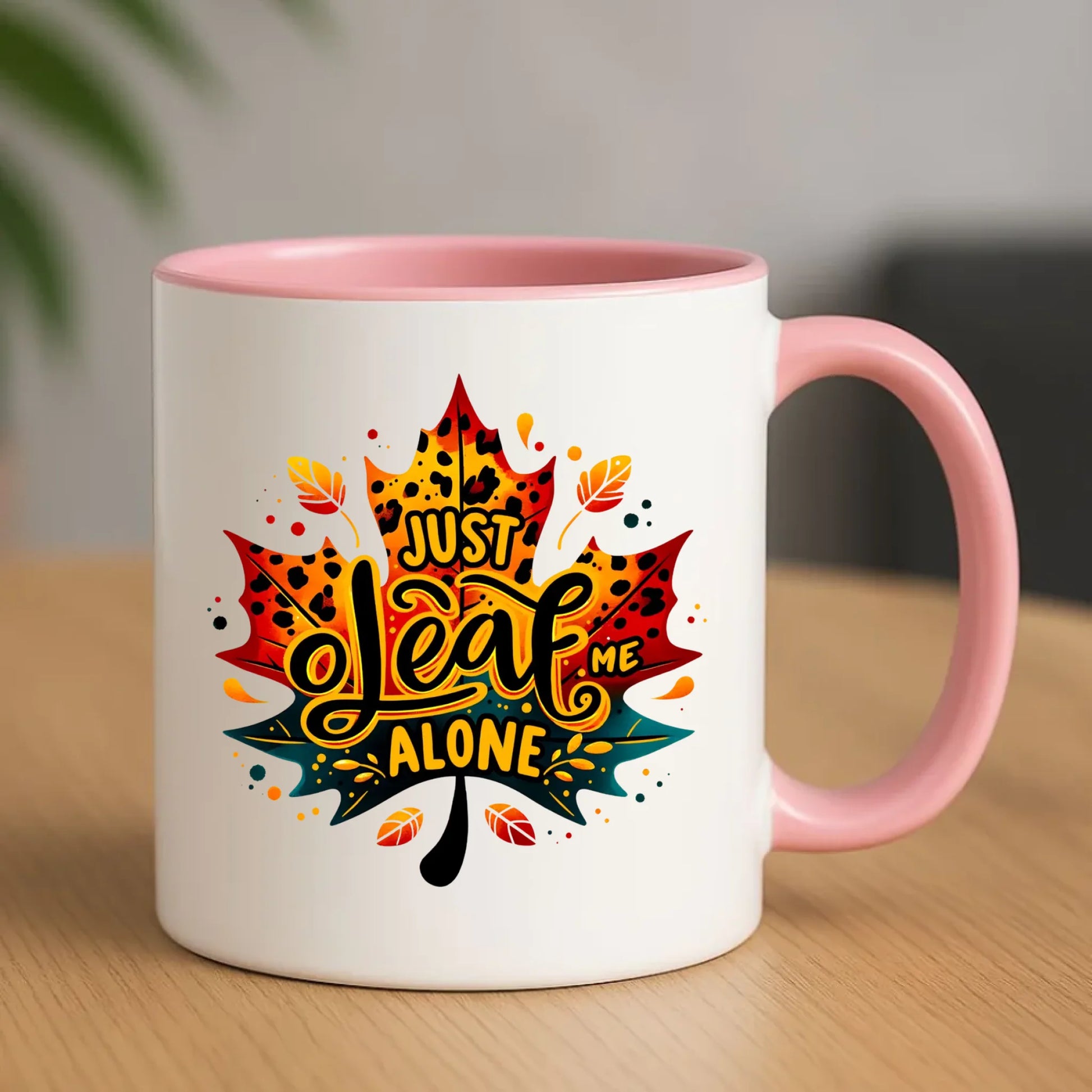 Kubek jesienny - Just leaf me alone JS22 - StoryCups.pl