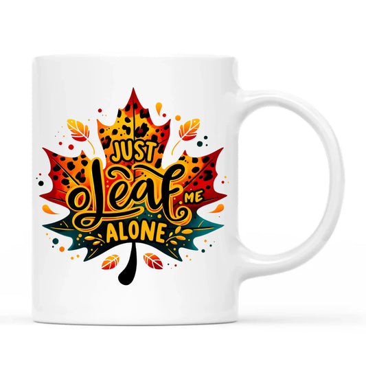 Kubek jesienny - Just leaf me alone JS22 - StoryCups.pl