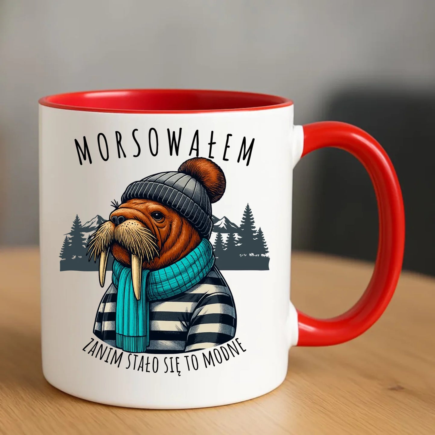 Kubek - prezent dla morsa - Morsowałem zanim stało się to modne - Mors HM08 - StoryCups.pl