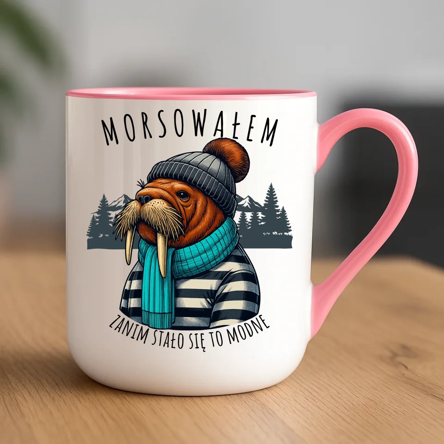 Kubek elegant - prezent dla morsa - Morsowałem zanim stało się to modne - Mors HM08 - StoryCups.pl