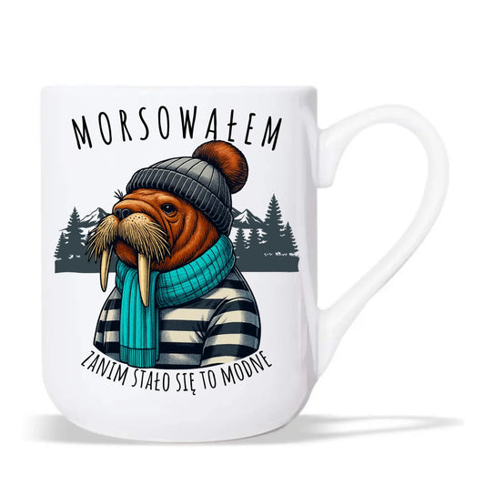 Kubek elegant - prezent dla morsa - Morsowałem zanim stało się to modne - Mors HM08 - StoryCups.pl