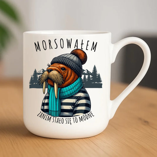 Kubek elegant - prezent dla morsa - Morsowałem zanim stało się to modne - Mors HM08 - StoryCups.pl
