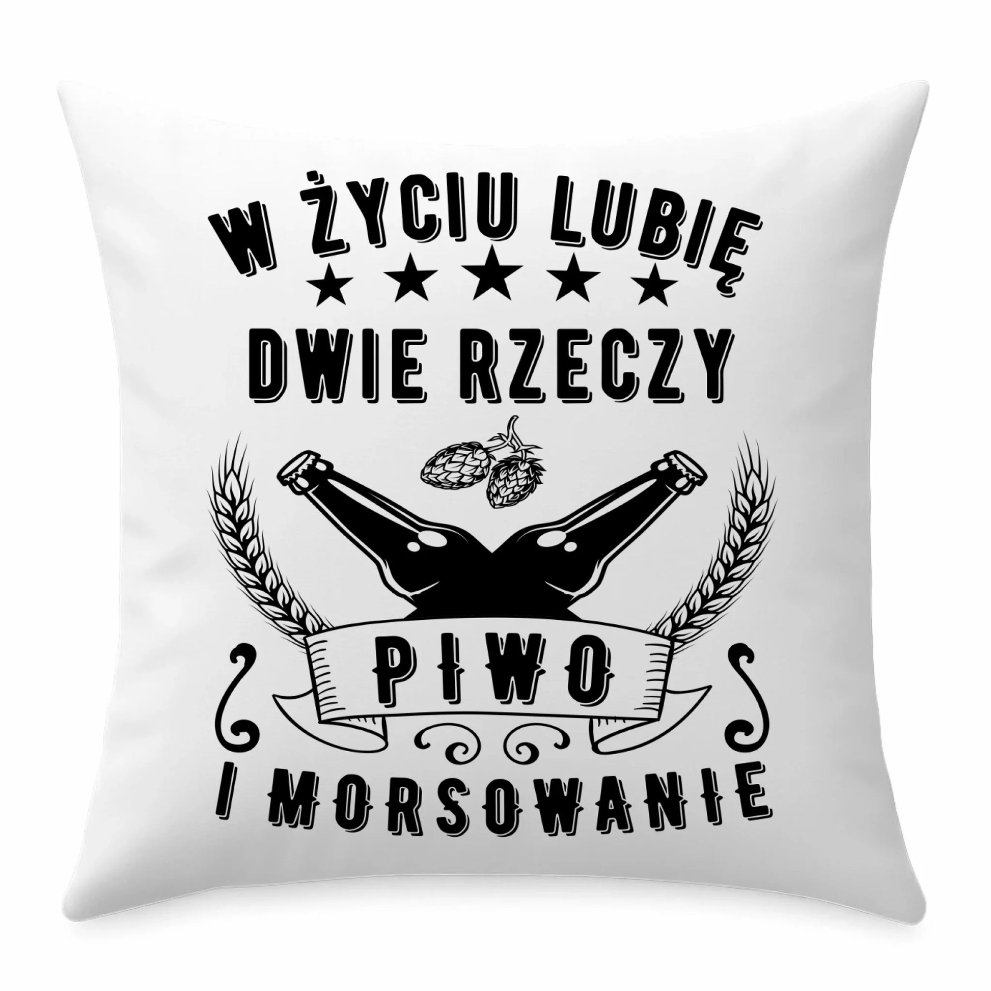 Poduszka - prezent dla morsa - Piwo i morsowanie - Mors HM09 - StoryCups.pl