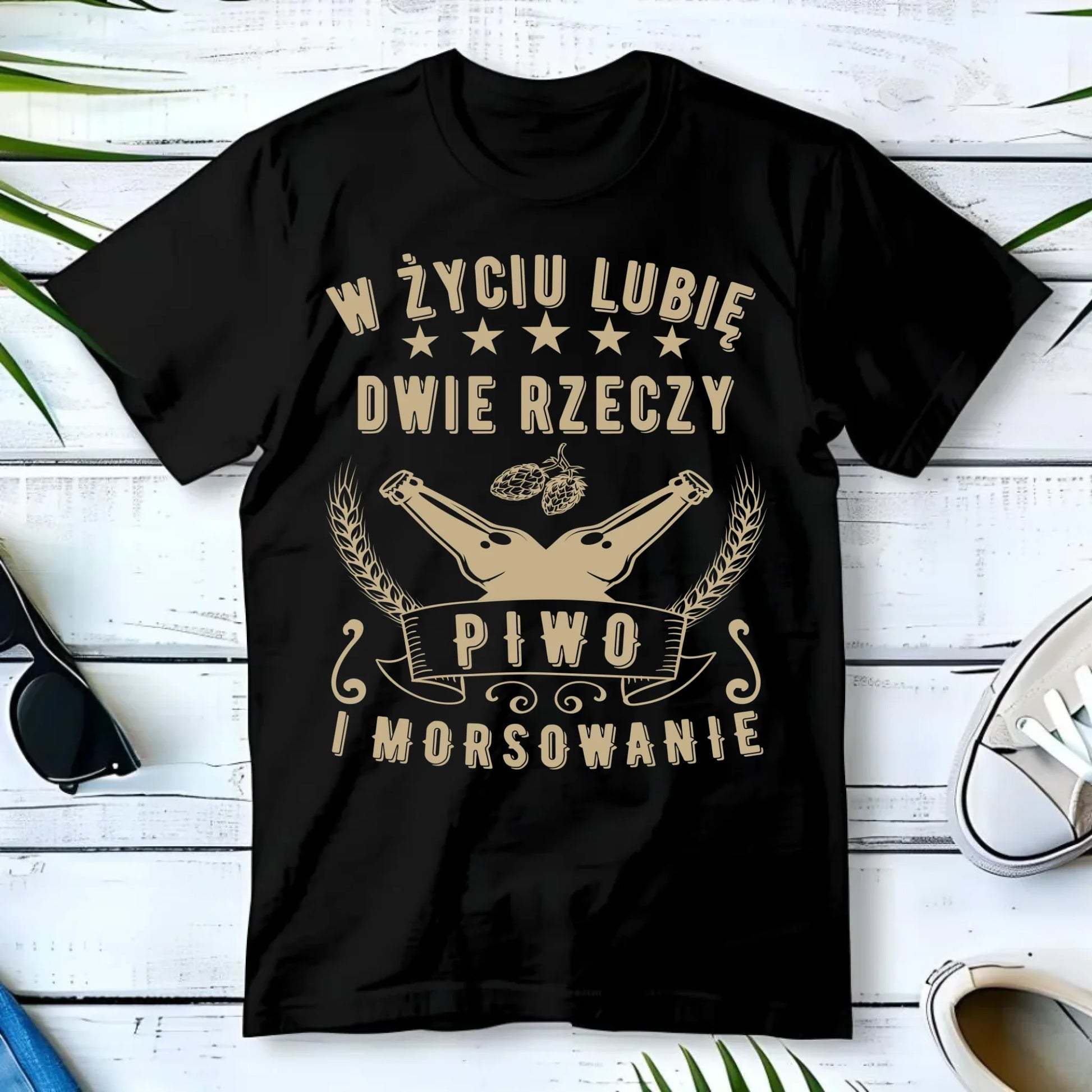 Koszulka męska - prezent dla morsa - Piwo i morsowanie - Mors HM09 - StoryCups.pl