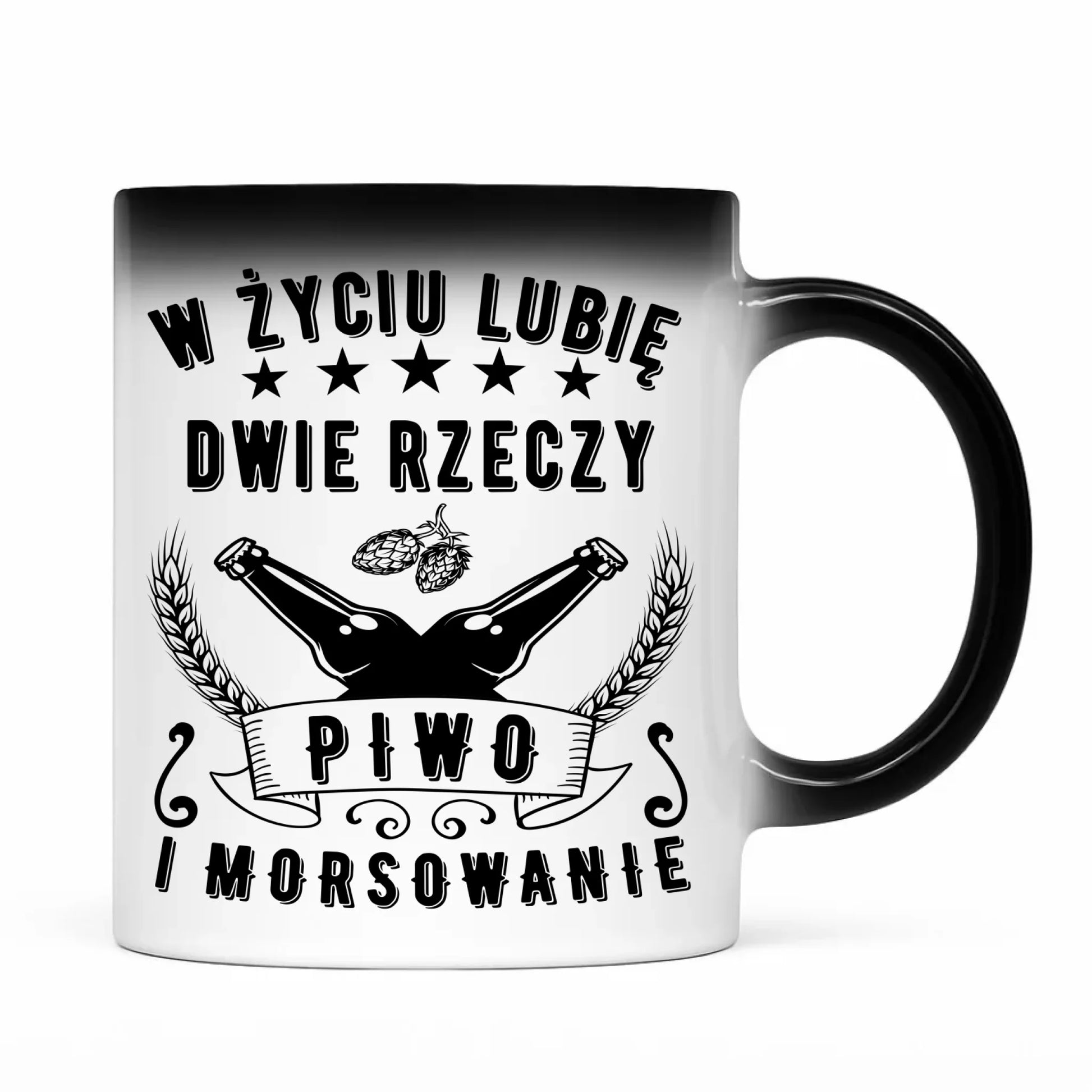 Kubek magiczny - prezent dla morsa - Piwo i morsowanie - Mors HM09 - StoryCups.pl