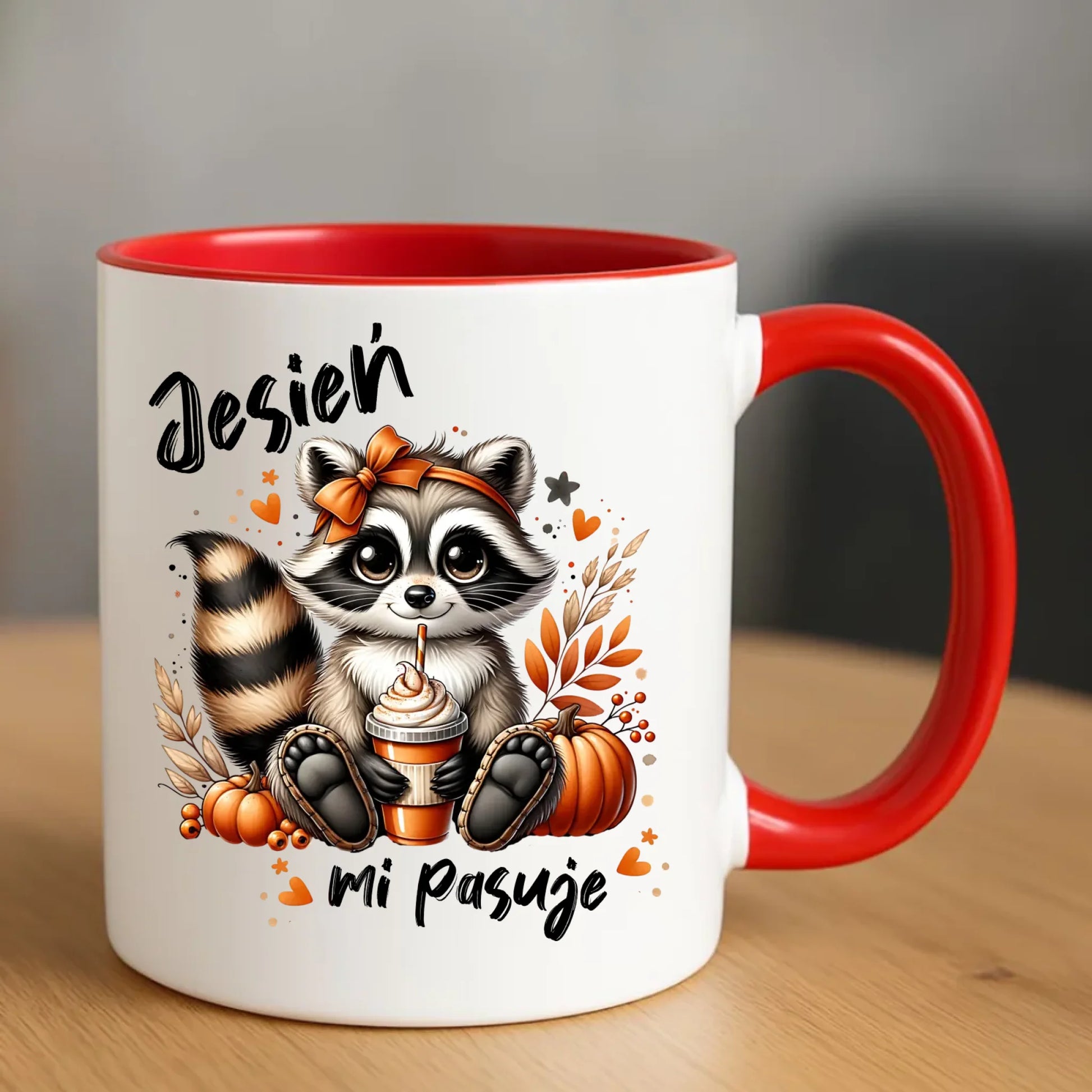 Kubek jesienny - Jesień mi pasuje JS25 - StoryCups.pl