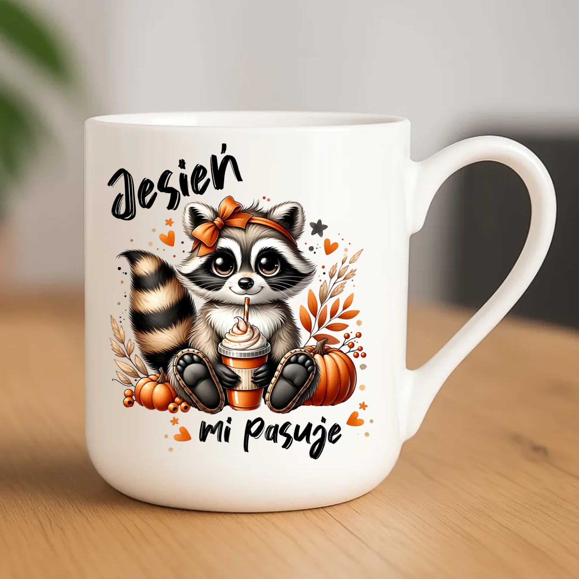 Kubek elegant jesienny - Jesień mi pasuje JS25 - StoryCups.pl