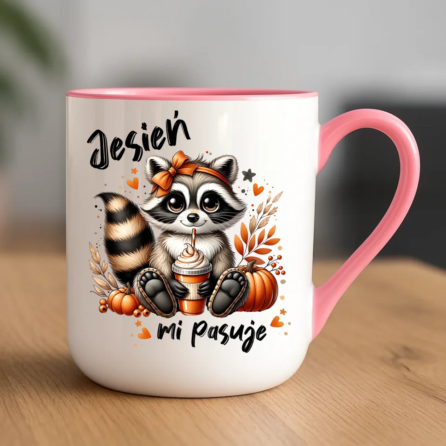 Kubek elegant jesienny - Jesień mi pasuje JS25 - StoryCups.pl