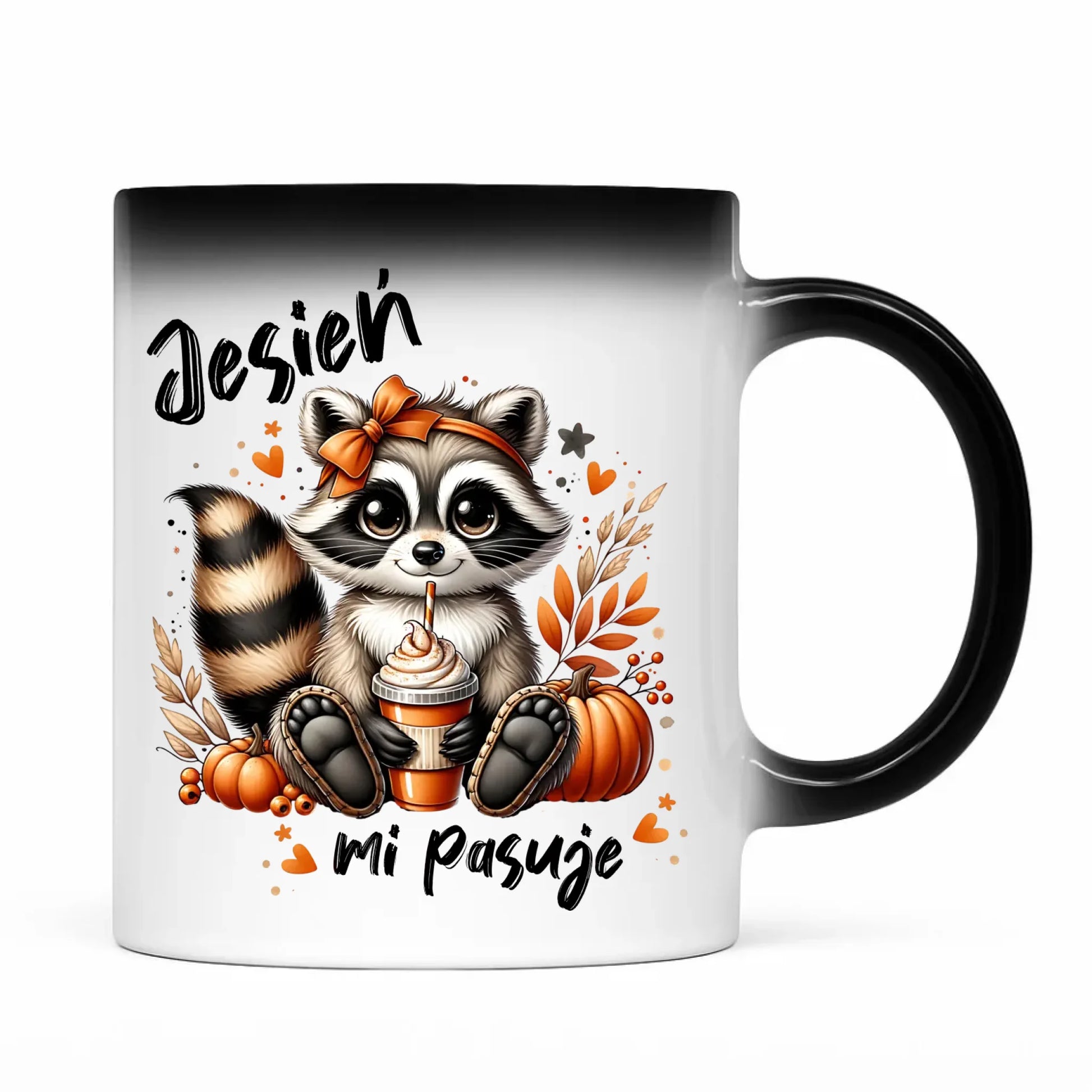 Kubek magiczny jesienny - Jesień mi pasuje JS25 - StoryCups.pl