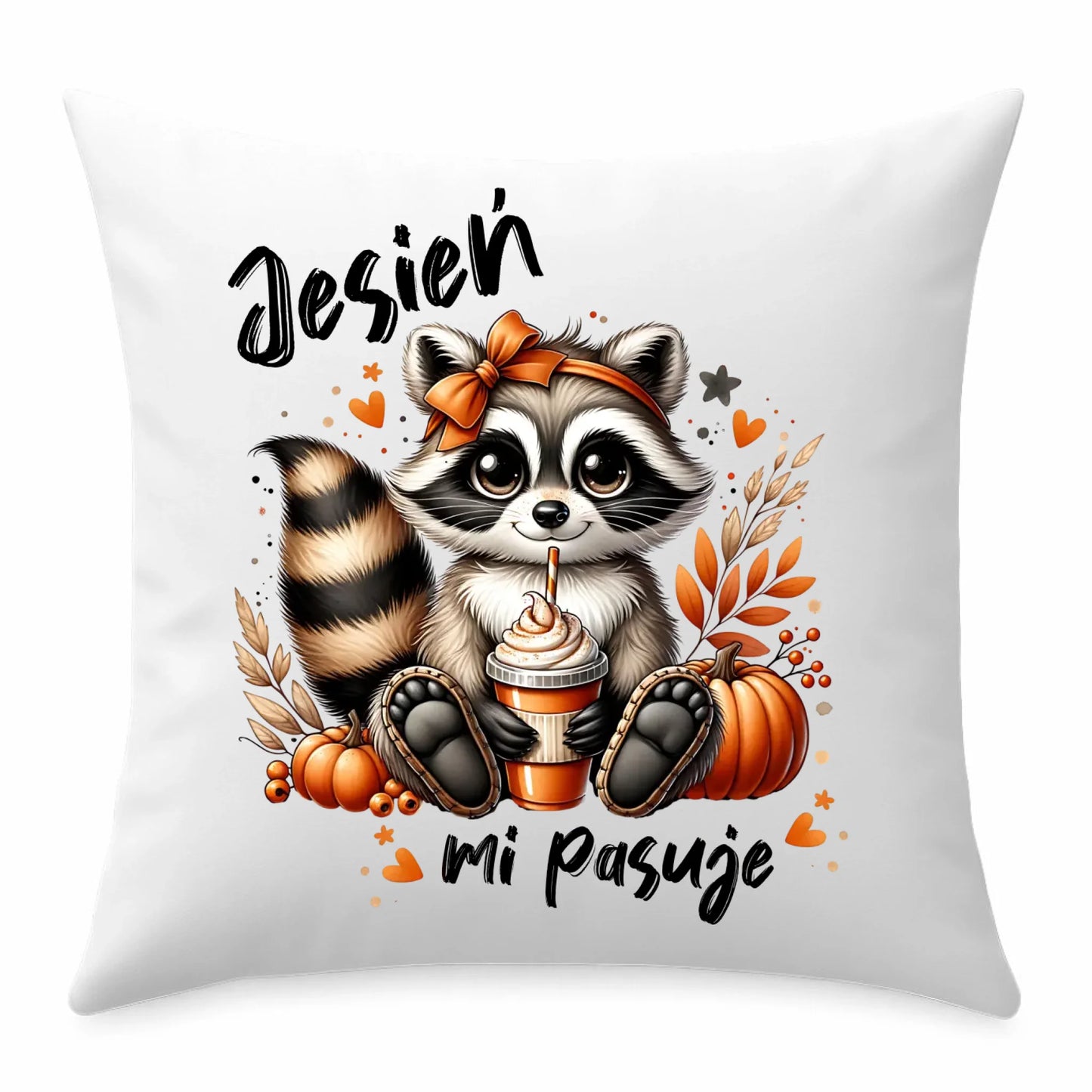 Poduszka jesienna - Jesień mi pasuje JS25 - StoryCups.pl