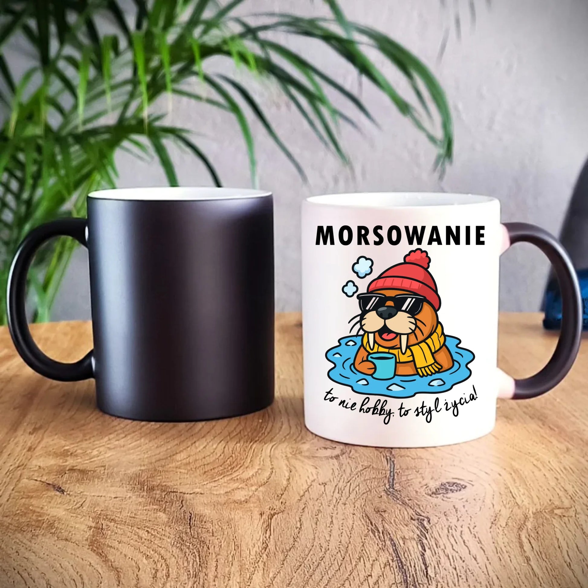 Kubek magiczny - prezent dla morsa - Morsowanie to styl życia HM10 - StoryCups.pl