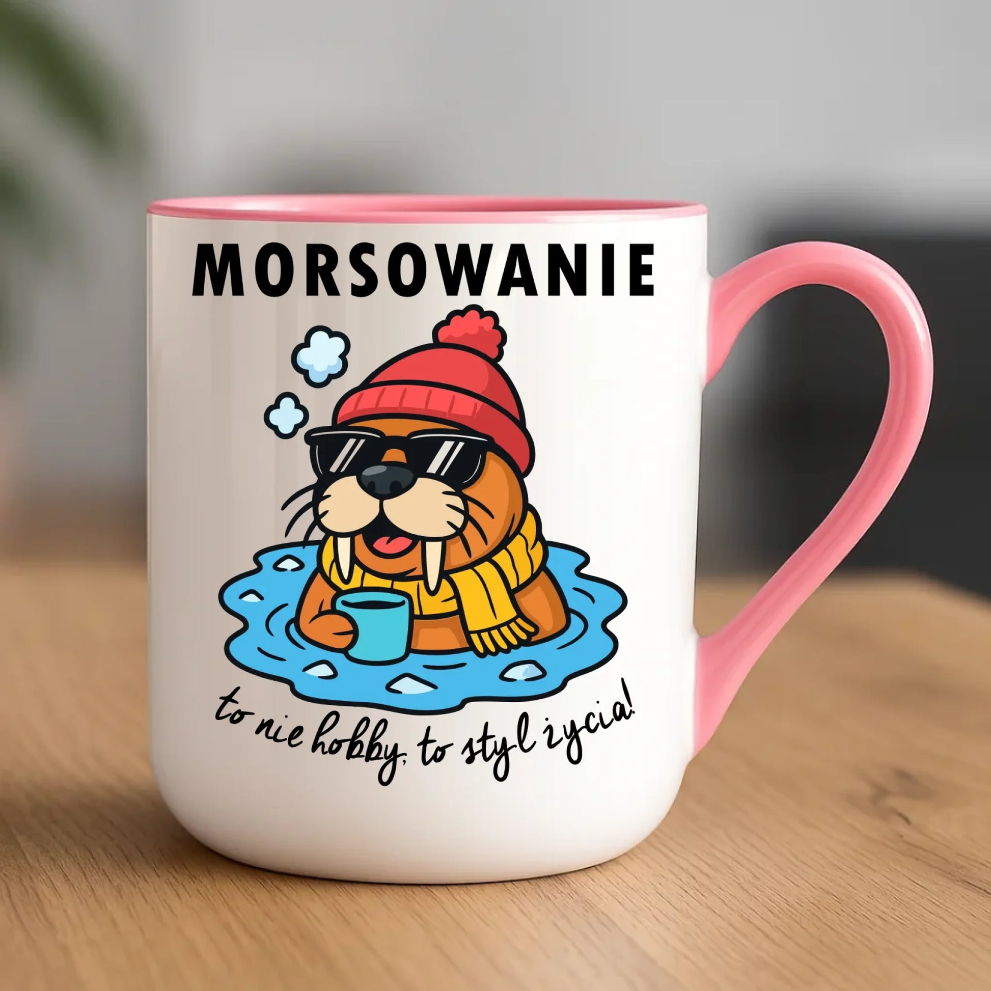 Kubek elegant - prezent dla morsa - Morsowanie to styl życia HM10 - StoryCups.pl