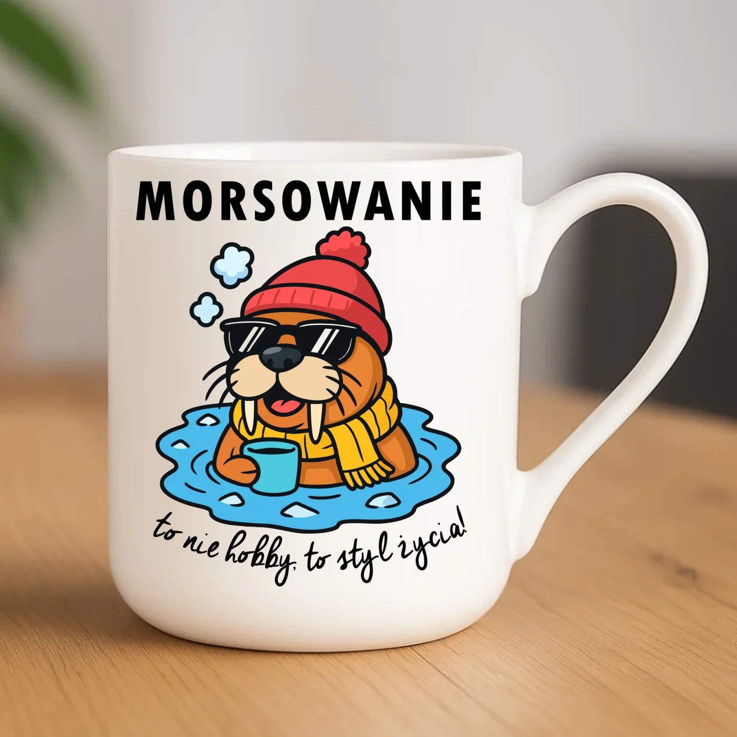 Kubek elegant - prezent dla morsa - Morsowanie to styl życia HM10 - StoryCups.pl