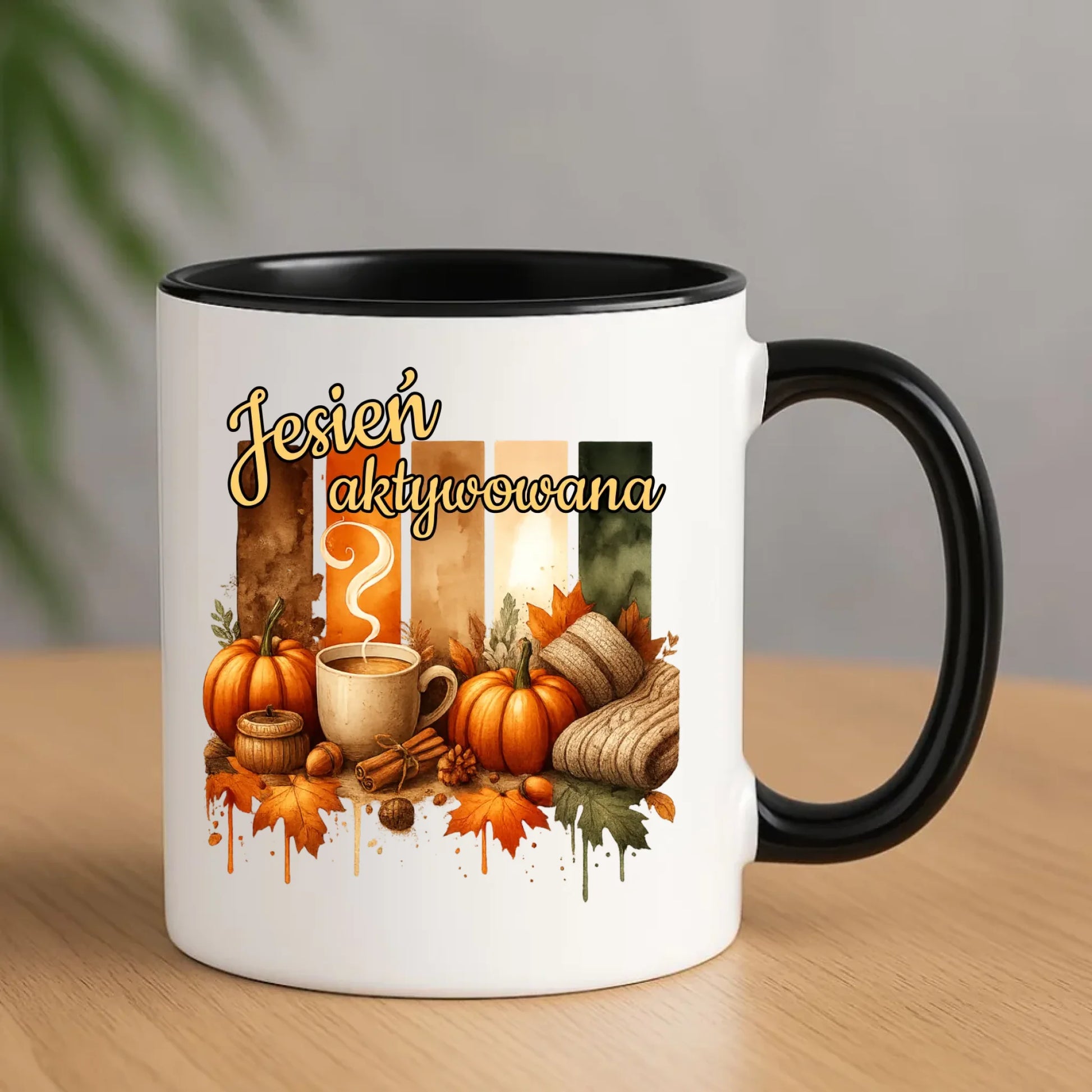 Kubek jesienny - Jesień aktywowana JS26 - StoryCups.pl