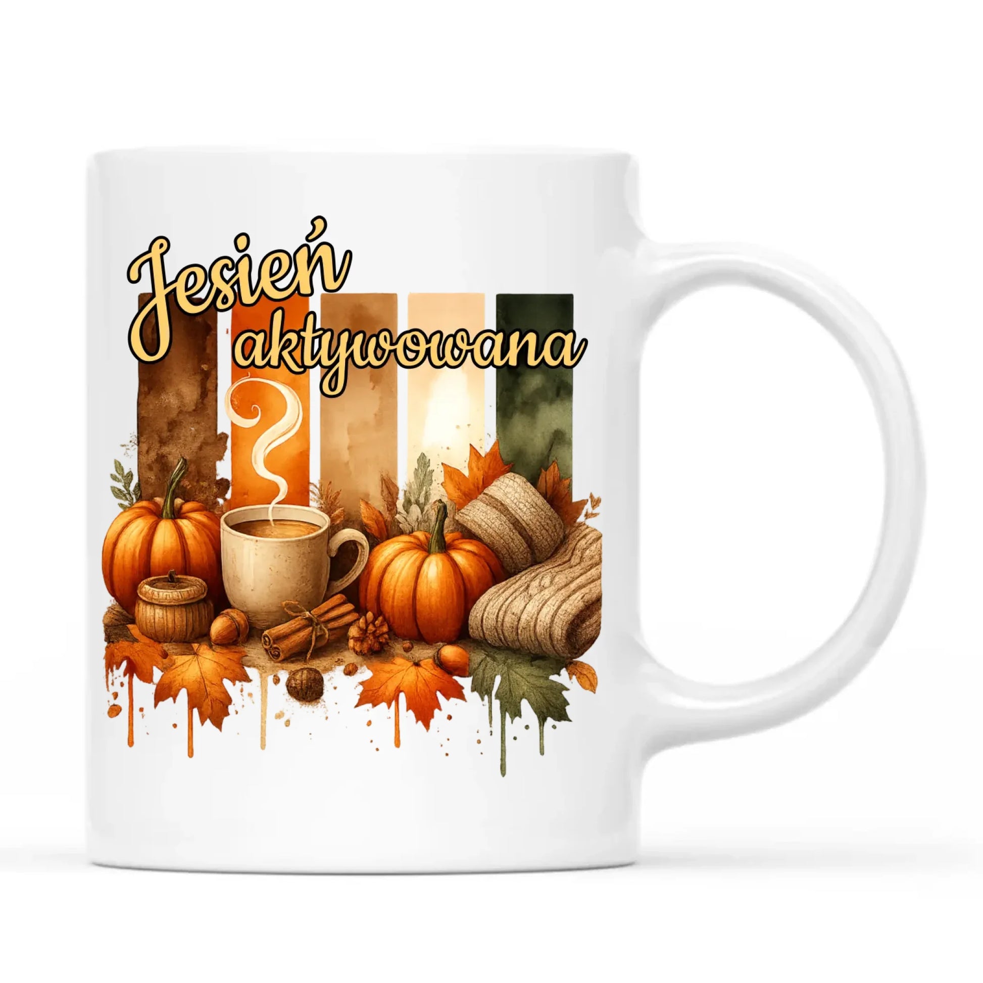 Kubek jesienny - Jesień aktywowana JS26 - StoryCups.pl
